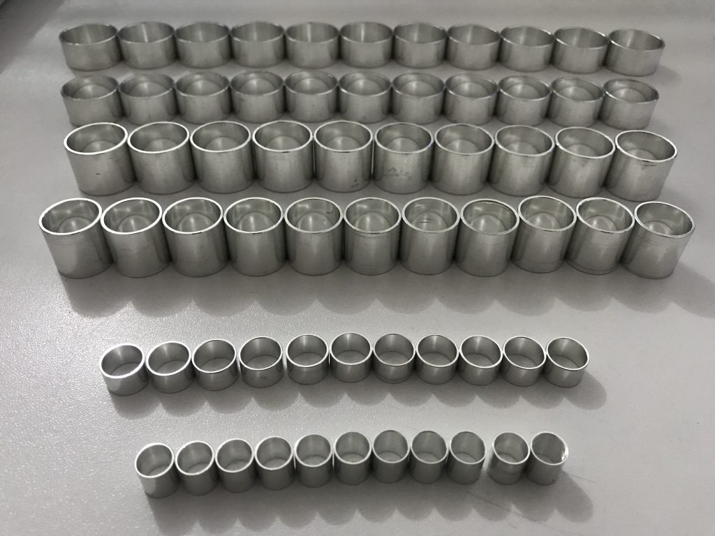 Bronze bushing with plating Sn